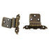 Pair Ajax Provincial Antique English 3/8" Inset Hinges 995-AE