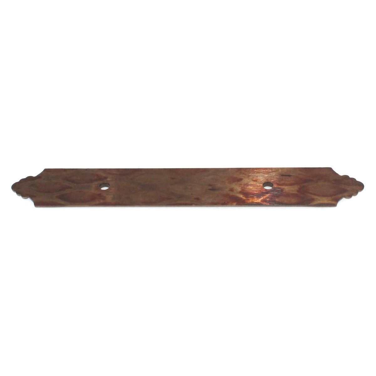 Period Brass Special Dover Antique Solid Brass 3" Ctr Handle Backplate A110
