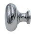 Atlas Homewares 1 1/4" Successi Round Cabinet Knob Polished Chrome 819-CH