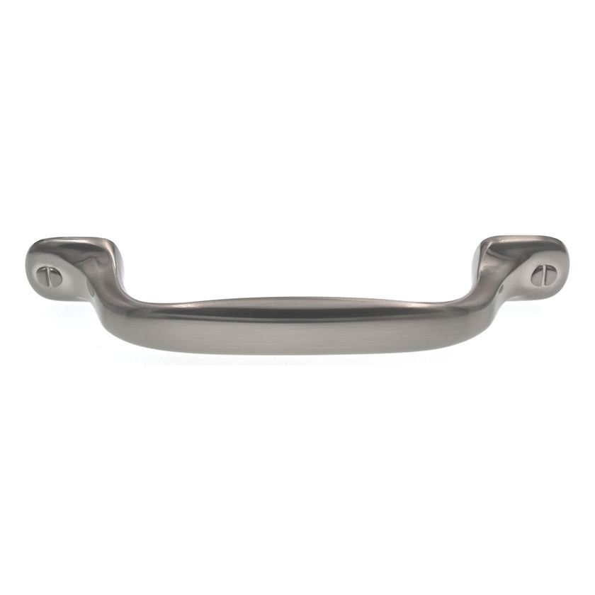 Atlas Homewares 3 3/4" (96mm) CTC Ergo Cabinet Pull Brushed Nickel 868-BN