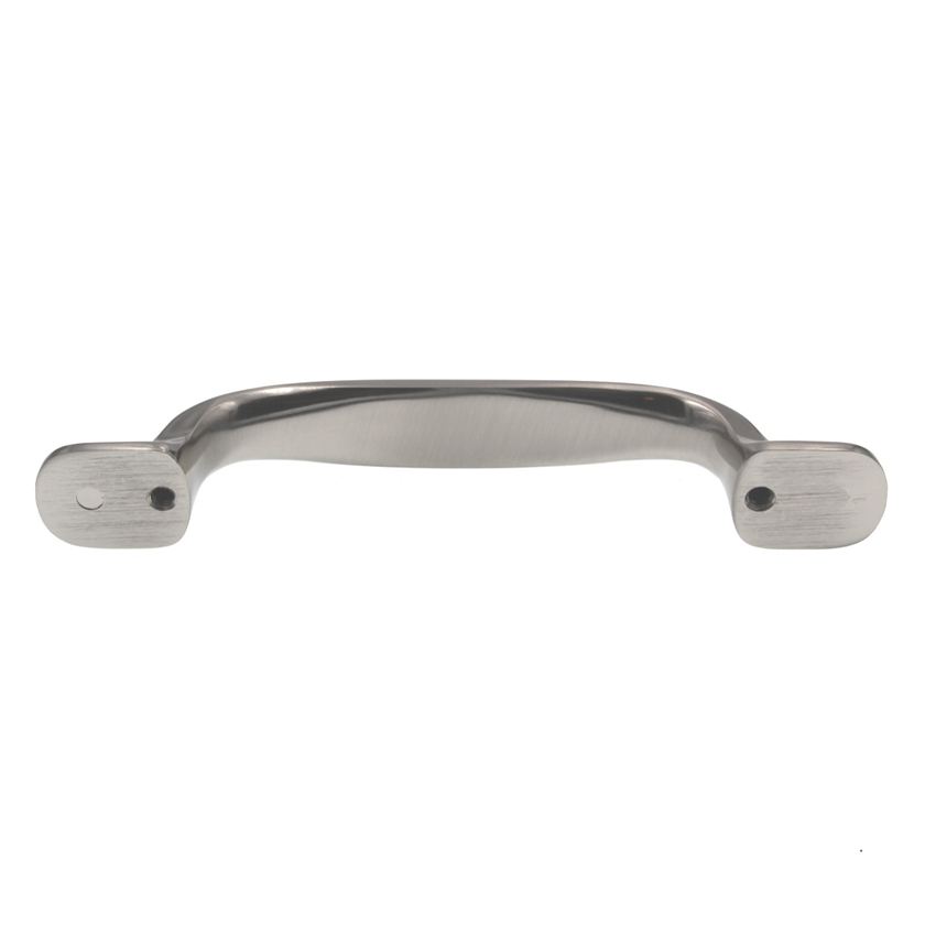 Atlas Homewares 3 3/4" (96mm) CTC Ergo Cabinet Pull Brushed Nickel 868-BN
