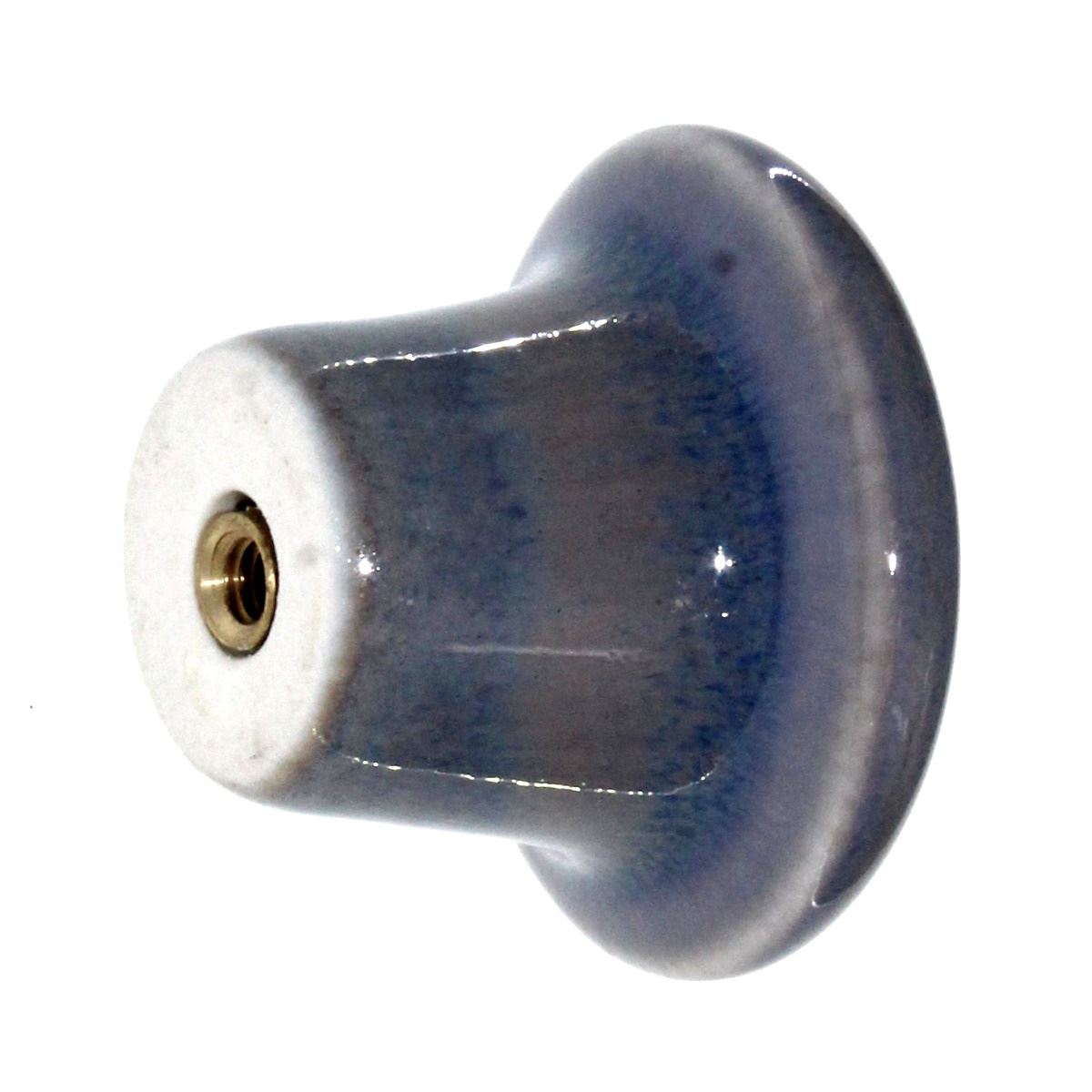 Cliffside Ceramic 1 1/2" Ring Cabinet Knob Antique Blue AKG2-LP