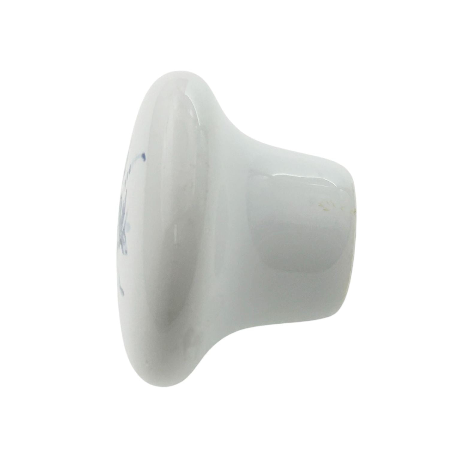 Amerock Allison 69120 Blue Flower White Ceramic 1 1/4" Cabinet Knob Pull