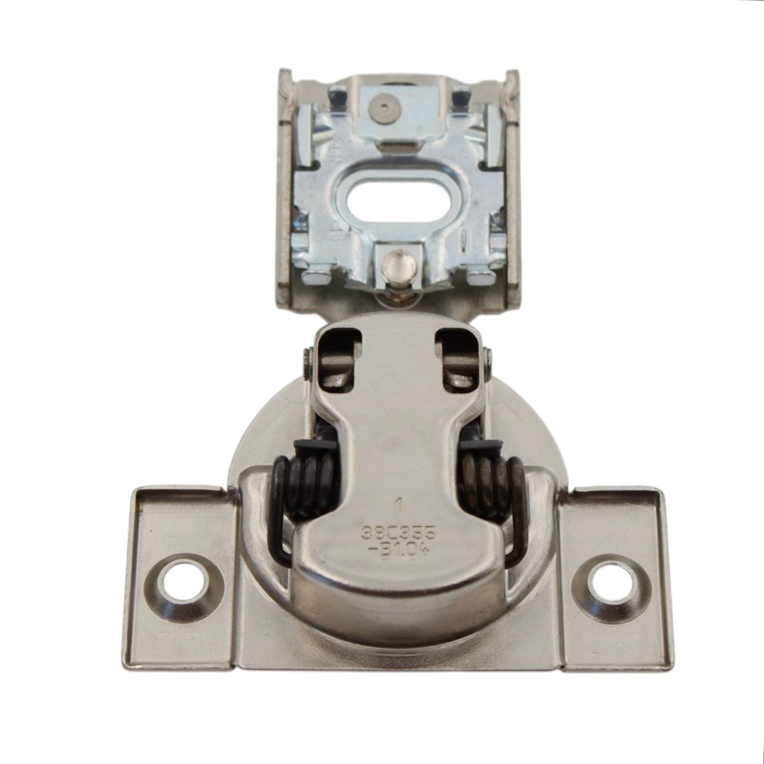 Blum Soft Close Compact 38N Euro Concealed Hinge 1/2" Overlay Screw-On