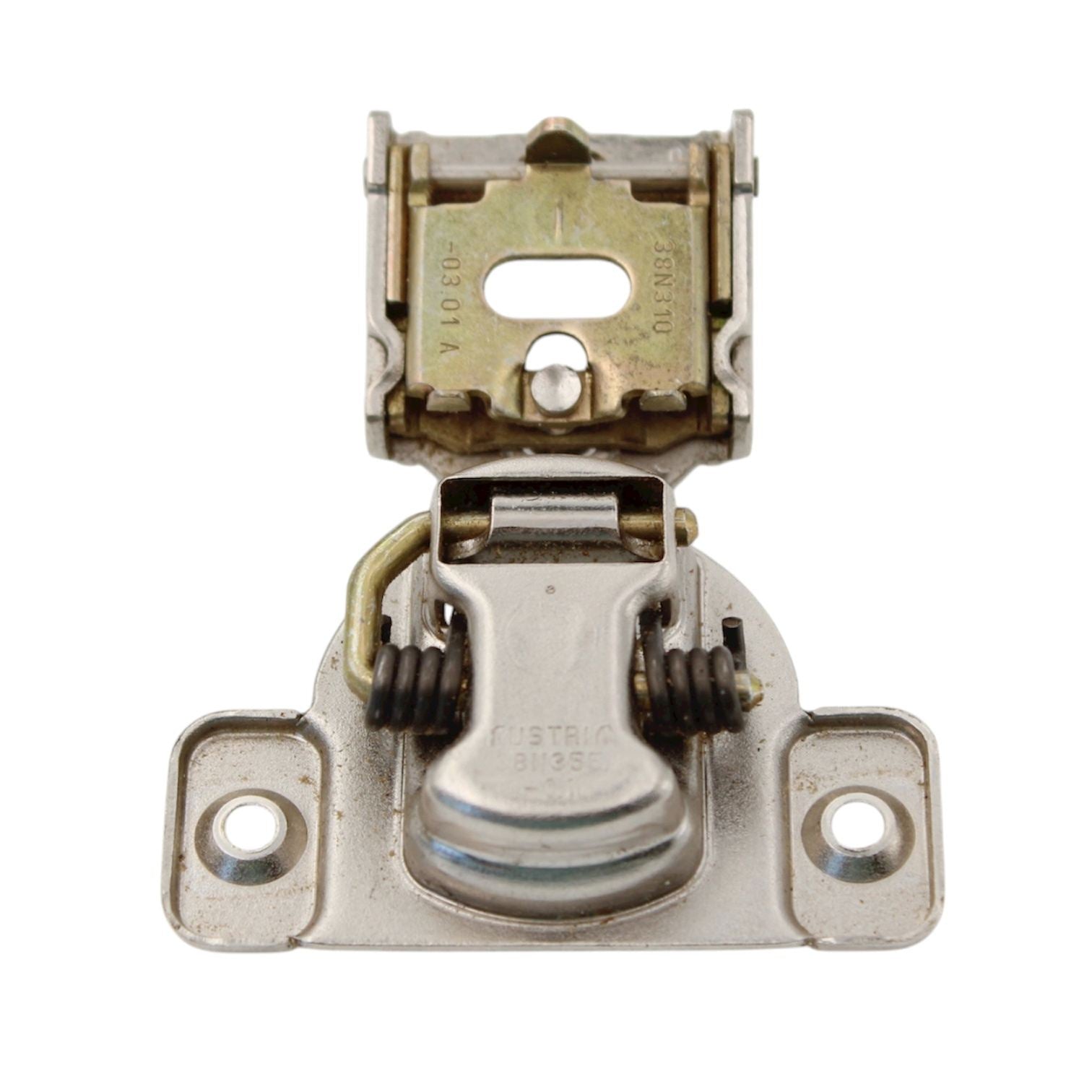 Blum Self-Closing Compact 38N Euro Concealed Hinge 1/2" Overlay Screw-On 105 deg