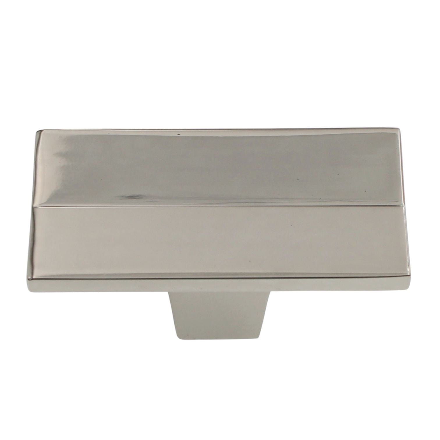 Belwith Keeler Avenue 2" Chevron Cabinet Knob Polished Nickel B076087-14