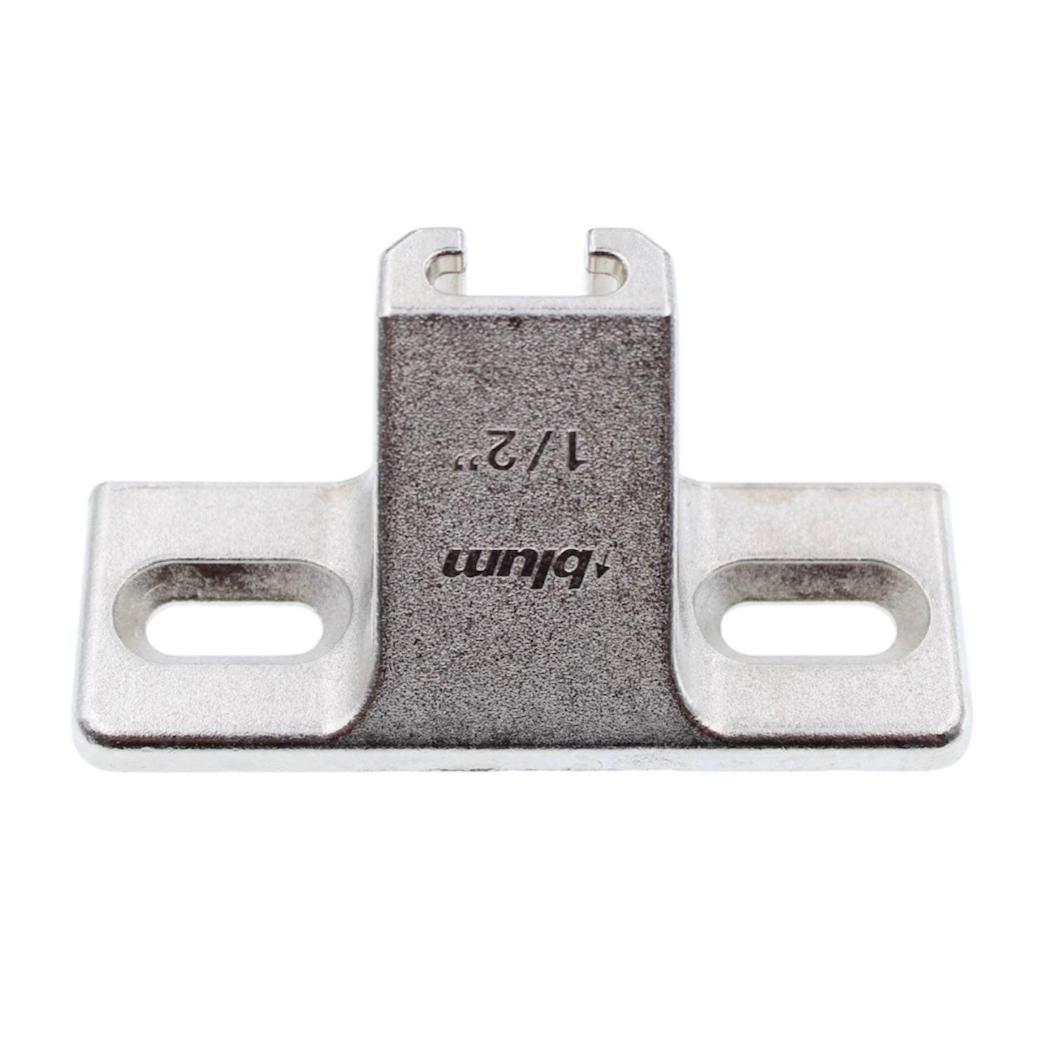 Blum 1/2" Overlay Compact 33 Hinge Edge Mounting Plate Face Frame B130.1100.23