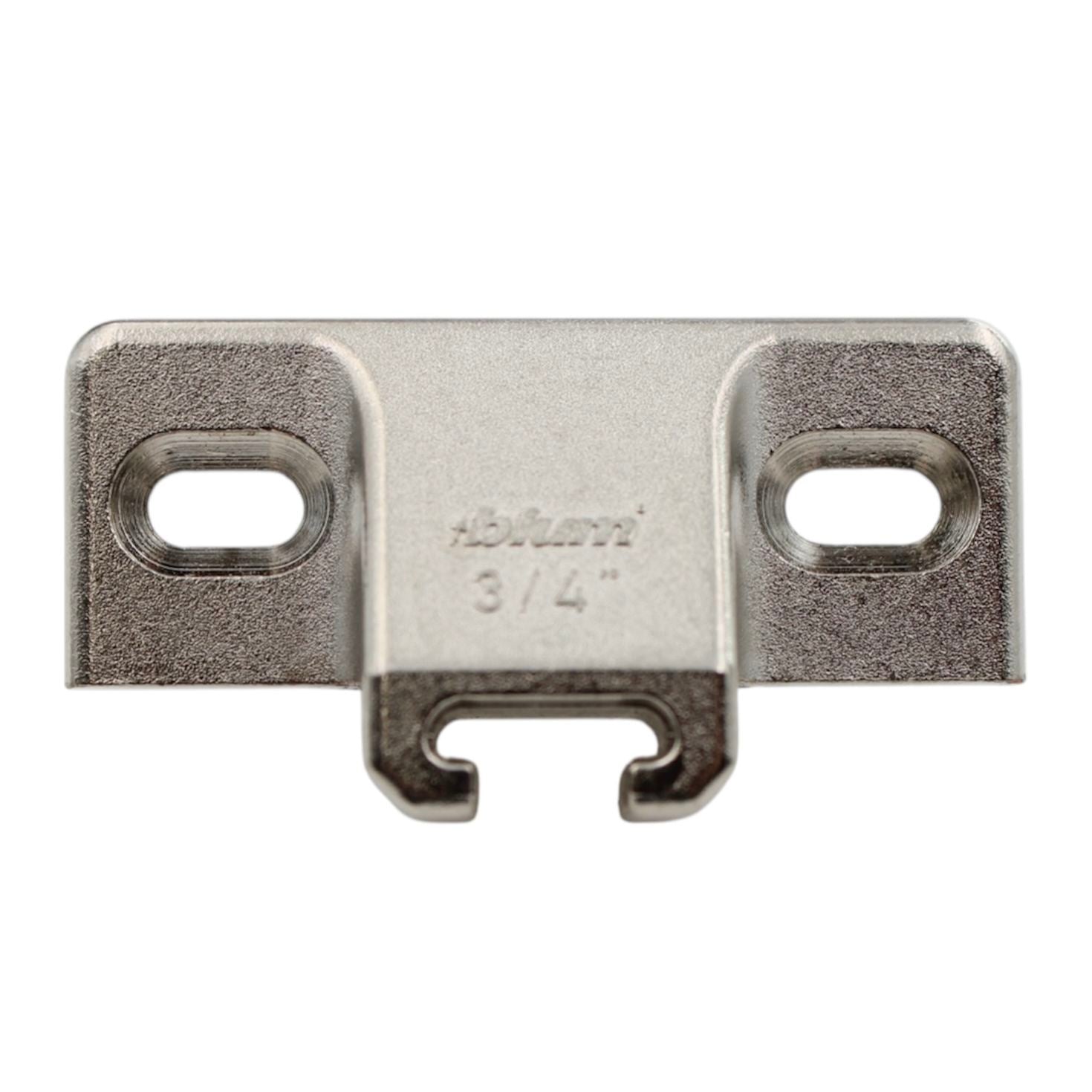 Blum 3/4" Overlay Compact 33 Hinge Edge Mounting Plate Face Frame B130.1100.23