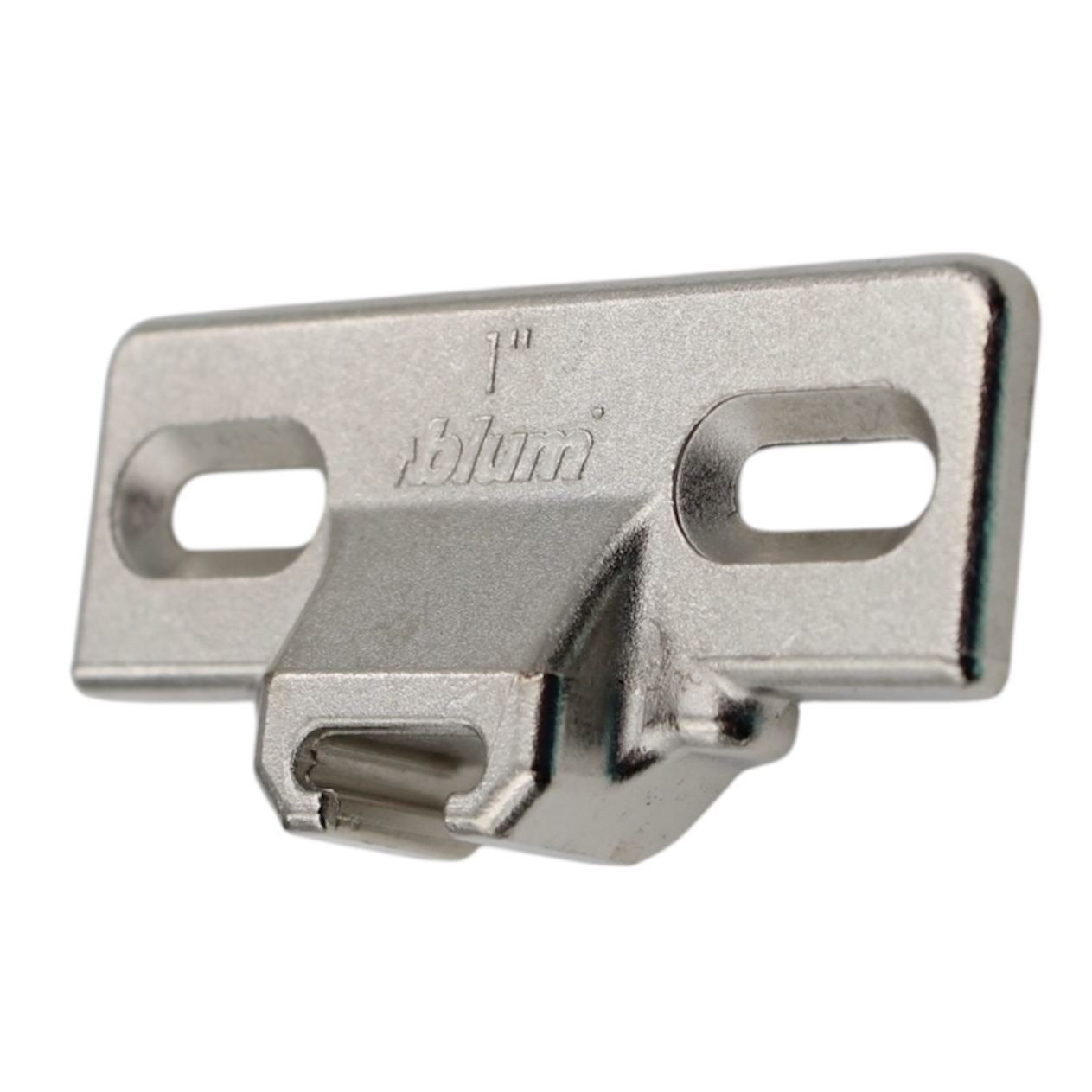 Blum 1" Overlay Compact 33 Hinge Edge Mounting Plate Face Frame B130.1110.02