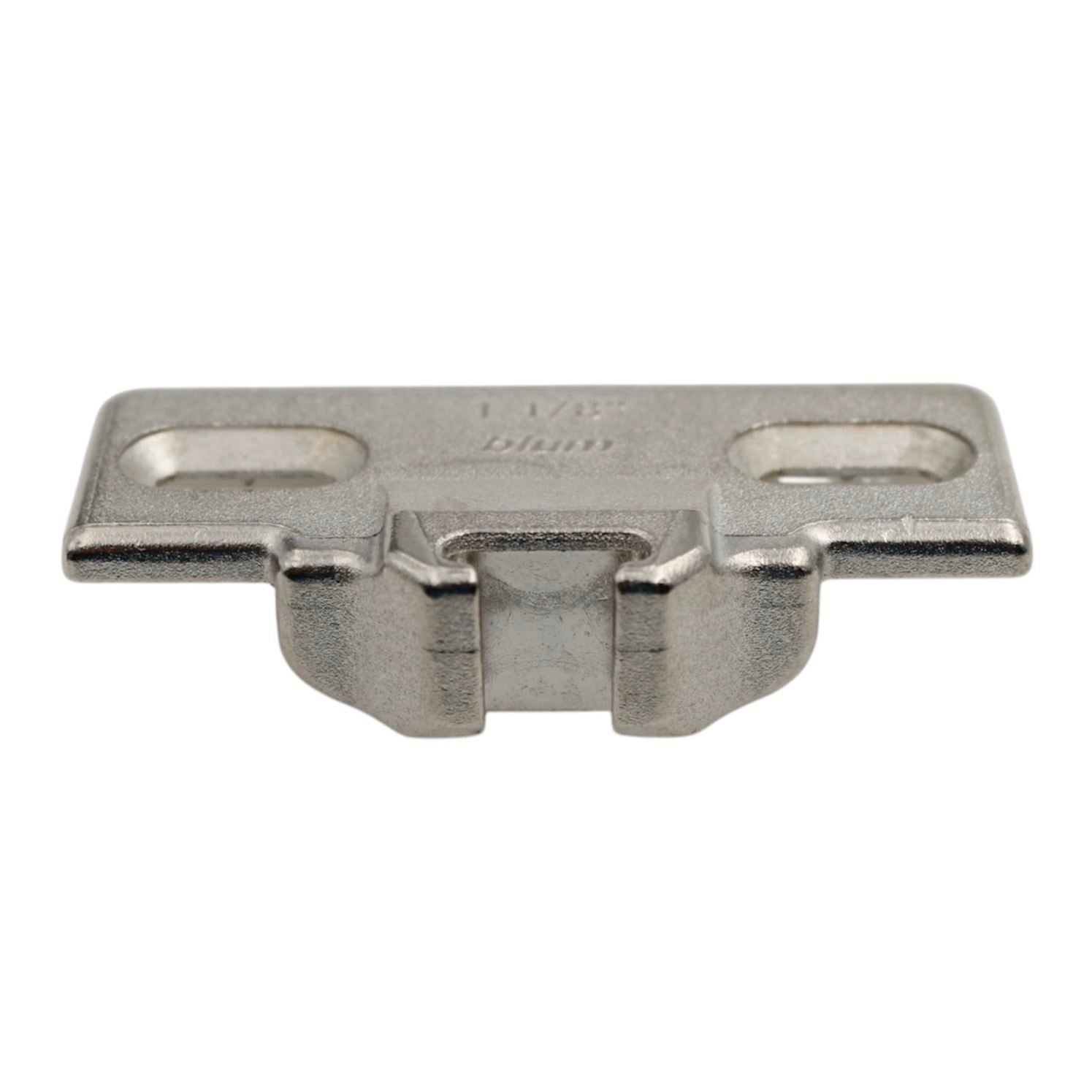 Blum 1 1/8" Overlay Compact 33 Hinge Edge Mounting Plate Face Frame B130.1120.02