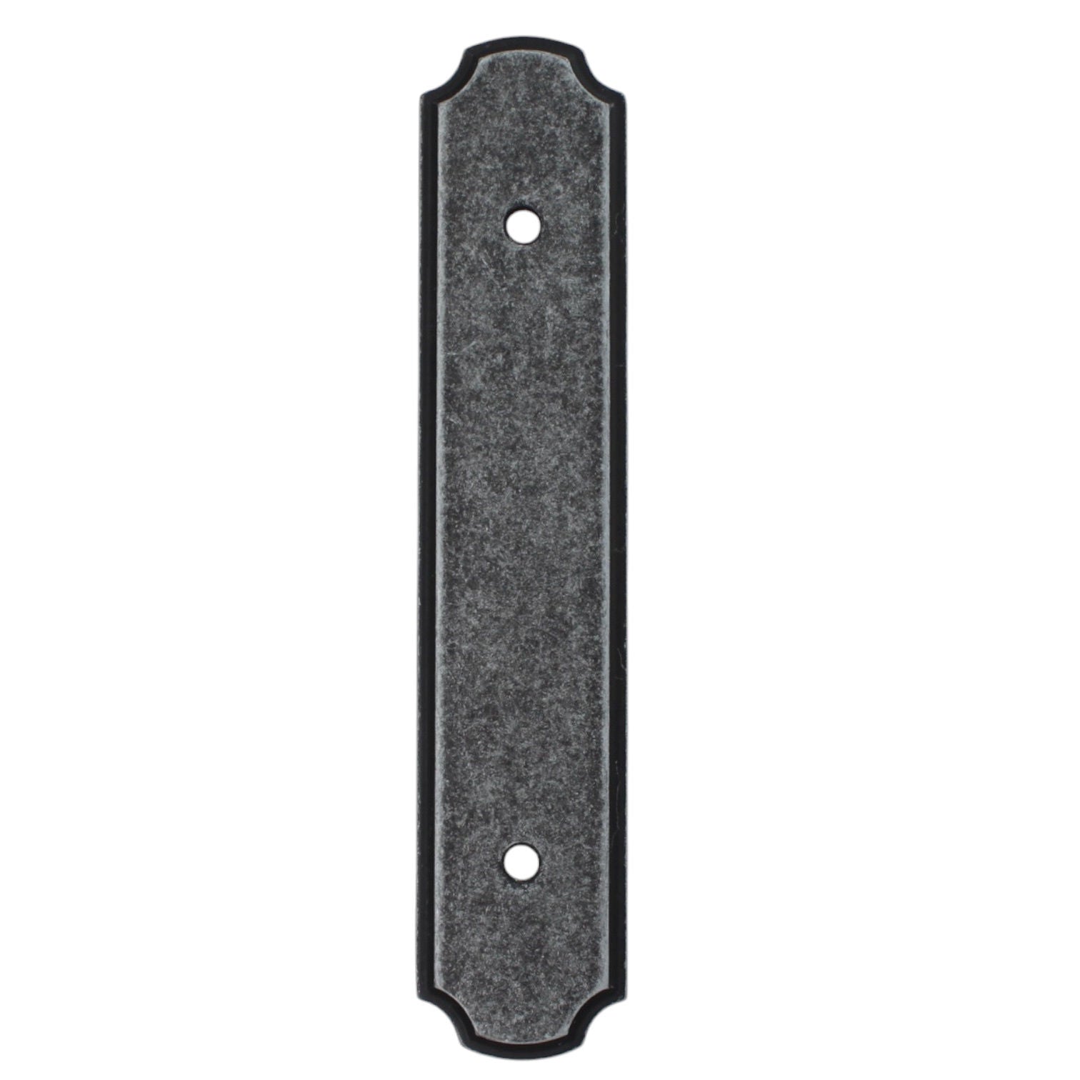 Jeffrey Alexander Rhodes 96 mm Pull Backplate Distressed Antique Silver B812
