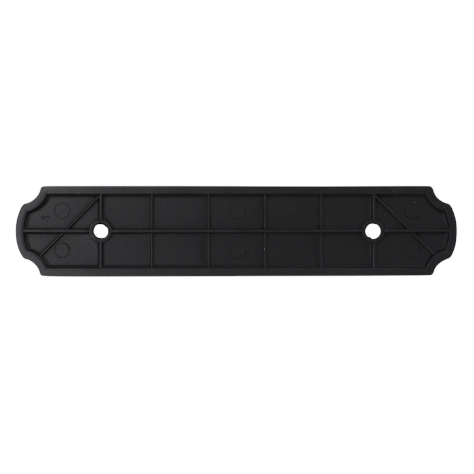 Jeffrey Alexander Rhodes Rope 96 mm Pull Backplate Oil-Rubbed Bronze B812