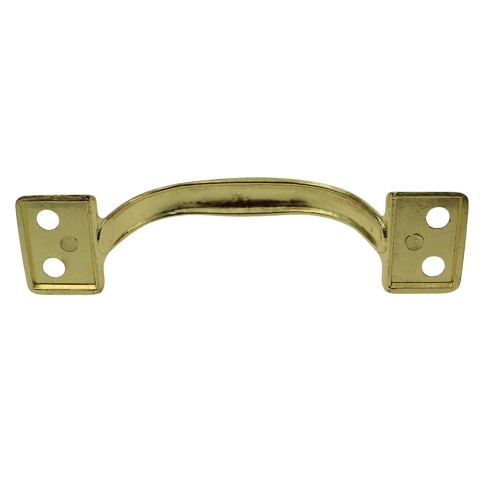 Warwick Polished Brass 4 1/4"cc Window Bar Sash Lift Handle Pull BH2018PB