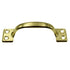 Warwick Polished Brass 4 1/4"cc Window Bar Sash Lift Handle Pull BH2018PB