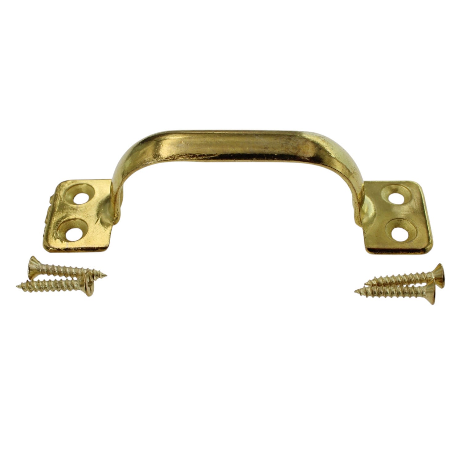 Warwick Polished Brass 3 1/4"cc Window Bar Sash Lift Handle Pull BH2019PB