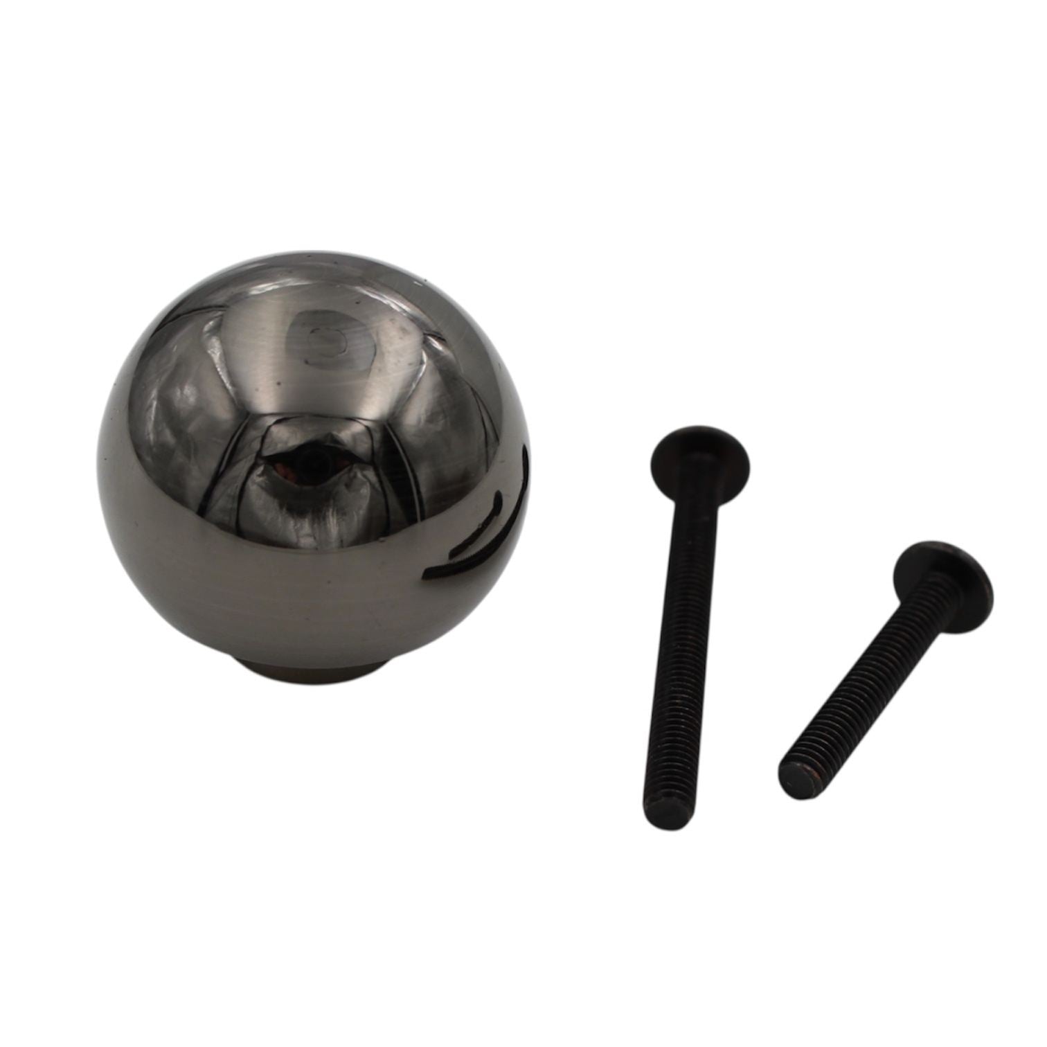 Better Home Products 1 1/4" Antique Nickel Round Mushroom Smooth Cabinet Knob BHP325-AN