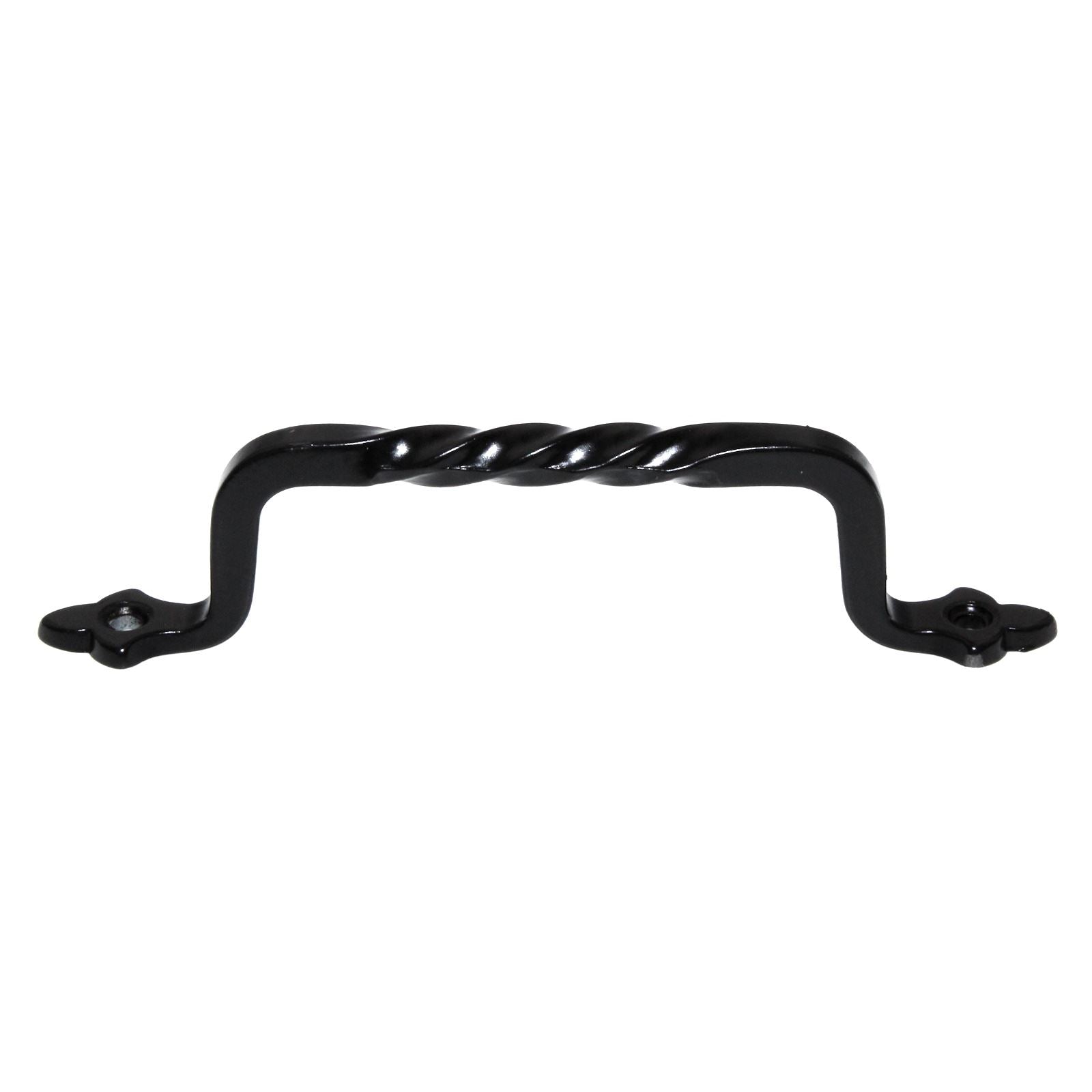 Richelieu Country Style 4 1/8" (105mm) Ctr Pull Twist Black BP1180490