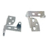 Amerock Cabinet Overlay Pivot Pin Hinges 270 Degree Top and Bottom BP1238-2G