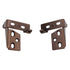 Amerock Cabinet Overlay Pivot Pin Hinges Brass Top and Bottom BP1238-41