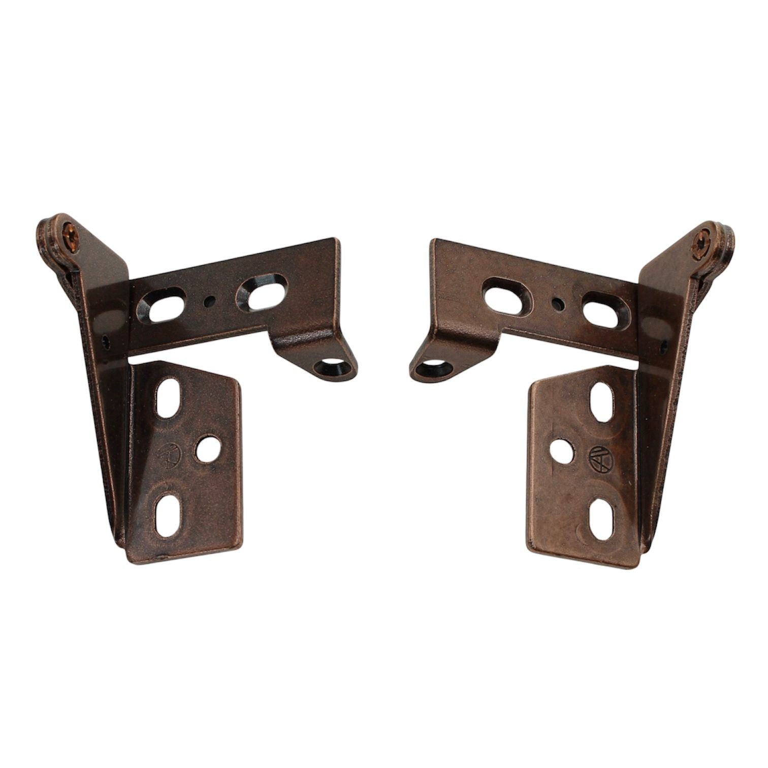 Amerock Cabinet Overlay Pivot Pin Hinges Brass Top and Bottom BP1238-41
