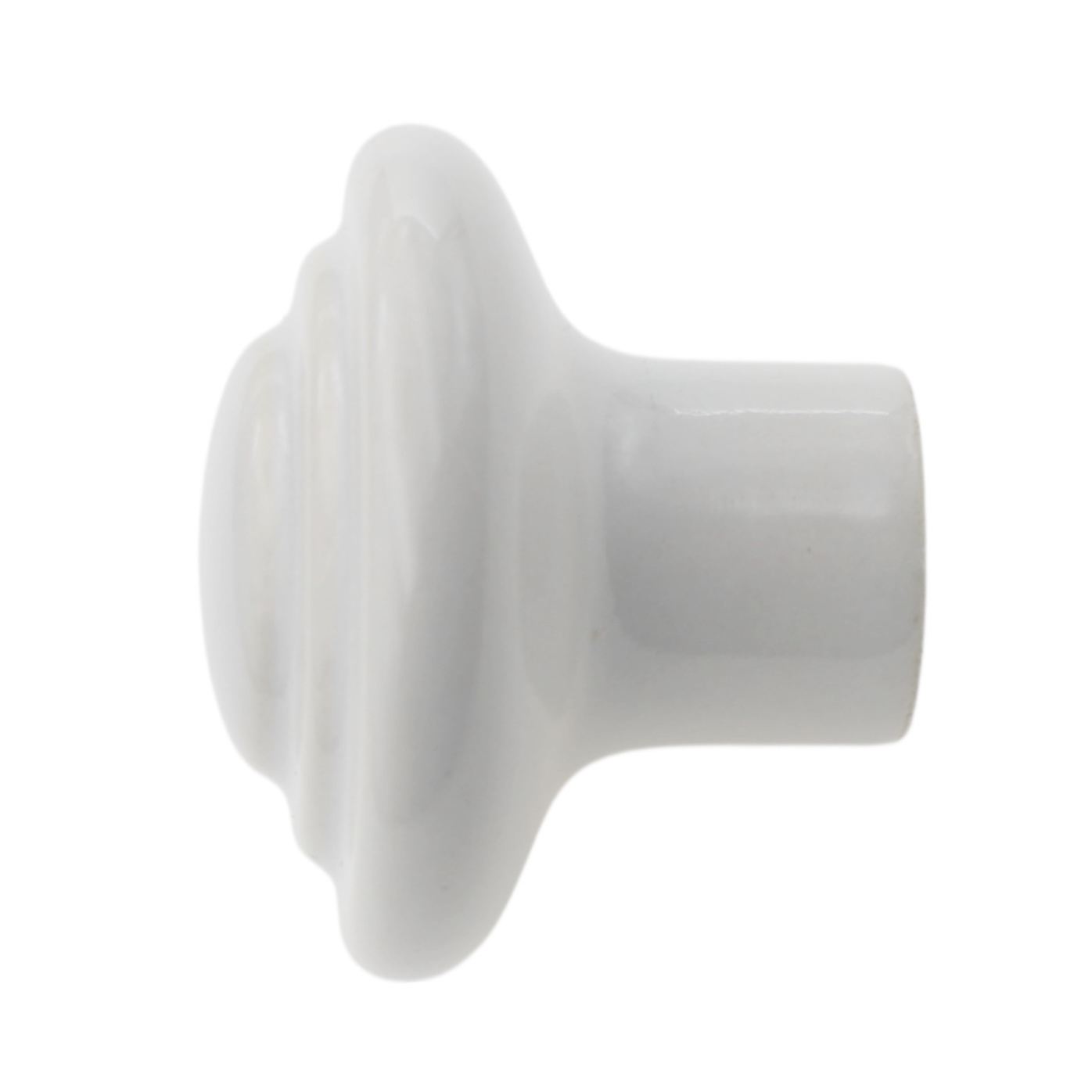 Amerock Ceramics White 1-1/2" Round Cabinet Knob Pull BP1326-W