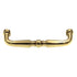Amerock BP1450-3 Polished Brass 3"cc Solid Brass Cabinet Arch Pull Allison