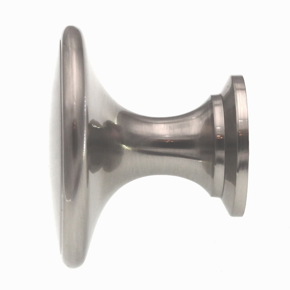 Amerock Hint of Heritage Satin Nickel 1-3/4 inch Round Cabinet Knob BP14662G10
