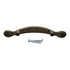 BP1580-R2 Weathered Brass 3"cc Leaf Cabinet Handle Pulls Amerock Inspirations