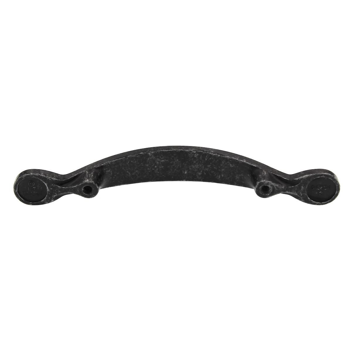 BP1580-WID Wrought Iron Dark 3"cc Leaf Cabinet Handle Pulls Amerock Inspirations