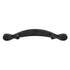 BP1580-WID Wrought Iron Dark 3"cc Leaf Cabinet Handle Pulls Amerock Inspirations
