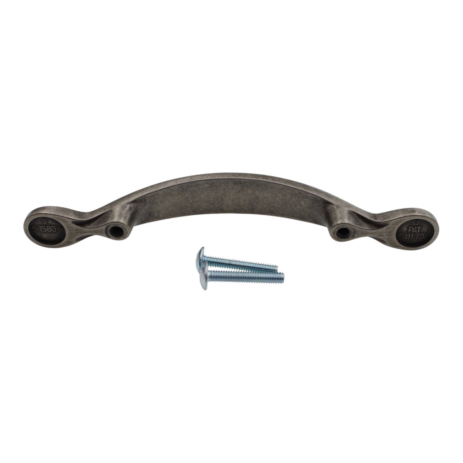 Amerock Inspirations BP1580-WN Weathered Nickel 3"cc Arch Cabinet Handle Pull