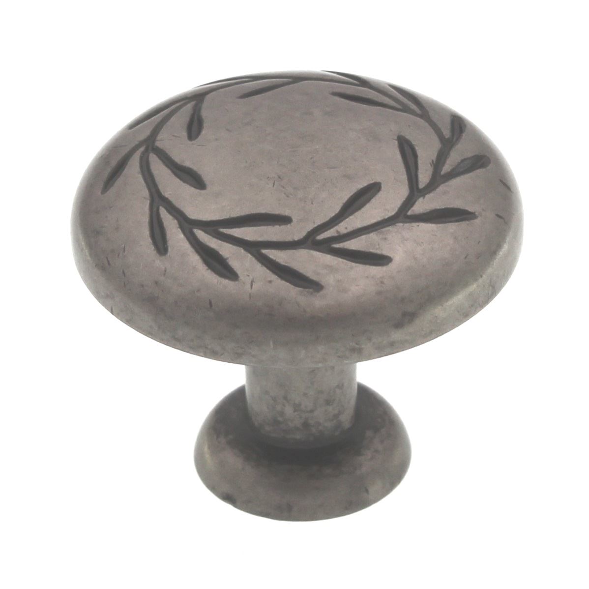 Amerock Nature's Splendor Weathered Nickel 1 3/4" Round Cabinet Knob BP15812WN