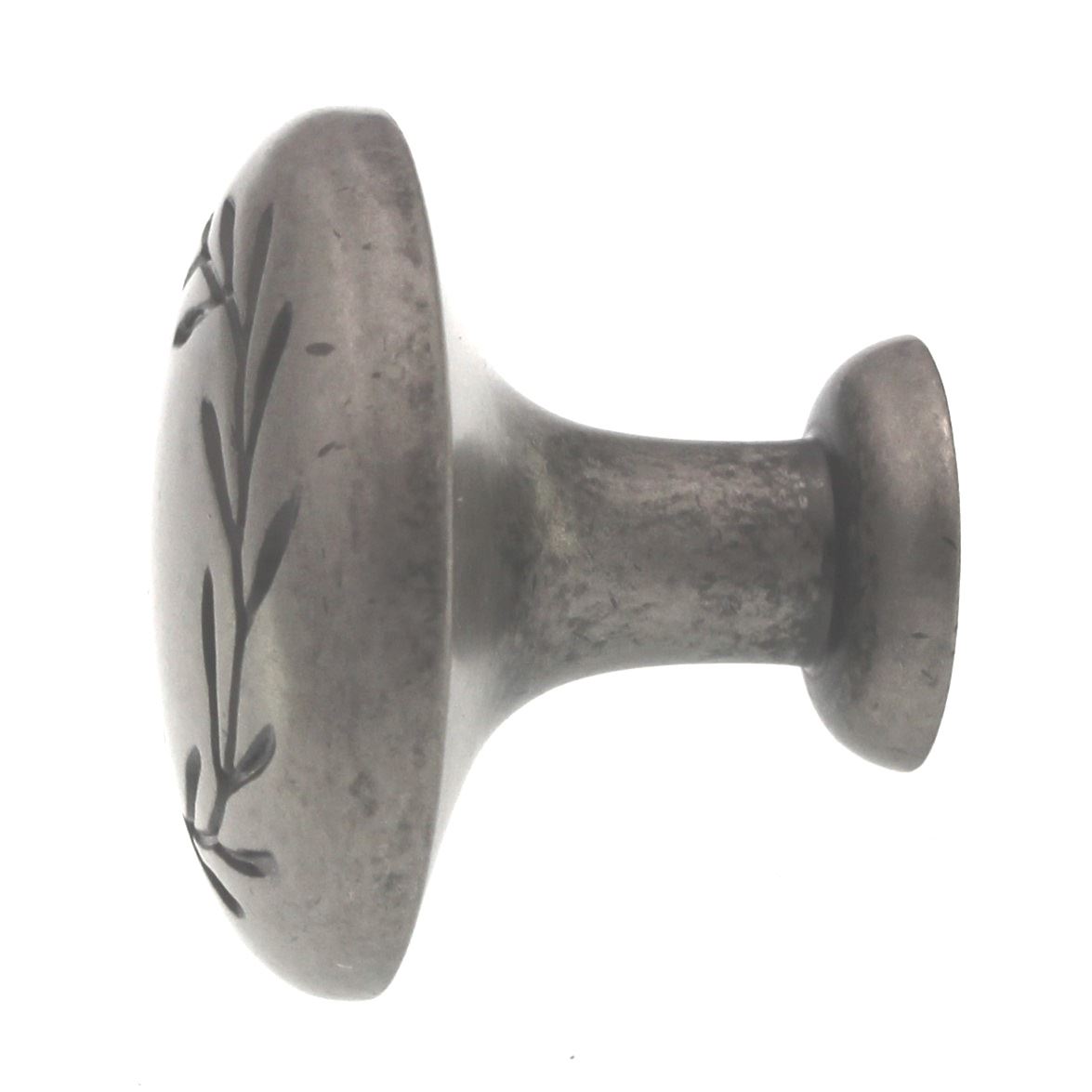 Amerock Nature's Splendor Weathered Nickel 1 3/4" Round Cabinet Knob BP15812WN