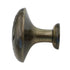 BP1581-EB Elegant Brass 1 1/4" Mushroom Leaf Cabinet Knob Pull Amerock Hardware
