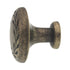Amerock Inspirations BP1581-R2 Weathered Brass 1 1/4" Leaf Cabinet Knob Pull