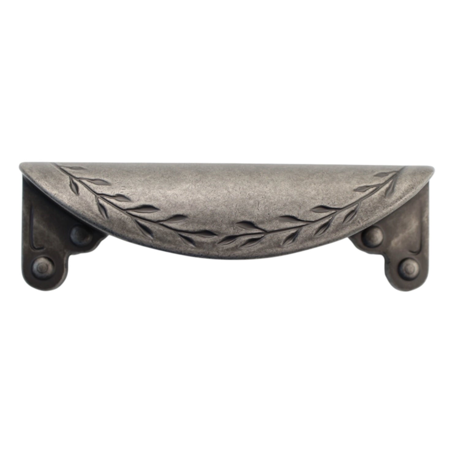 Amerock Nature's Splendor Weathered Nickel 3" Ctr. Drawer Cup Pull BP1582-WN