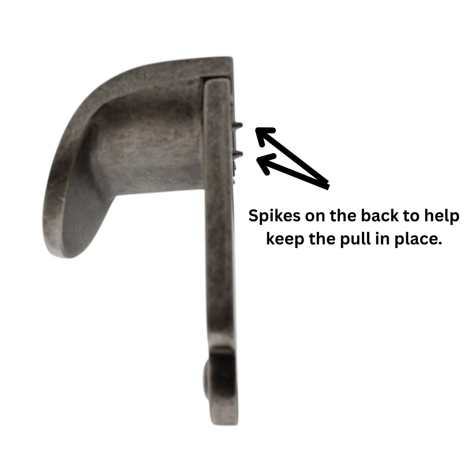 Amerock Nature's Splendor Weathered Nickel 1-7/8" Cabinet Finger Pull BP1583WN