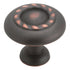10 Pack Amerock Inspirations 1 1/4" Rope Knob Oil Rubbed Bronze BP1585-ORB