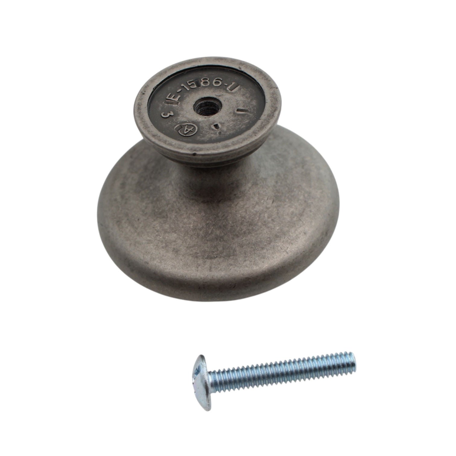 Amerock Inspirations 1 3/4" Cabinet Knob Weathered Nickel BP15862WN