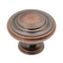 BP1586-WC Weathered Copper 1 3/8" Rings Cabinet Knob Pull Amerock Inspirations