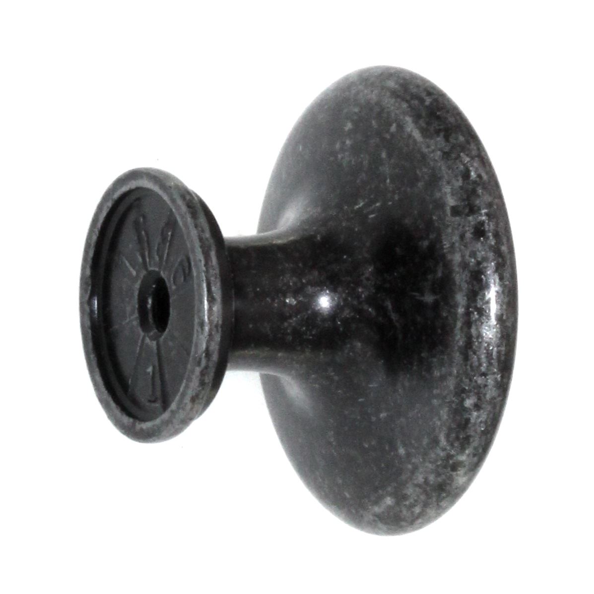 Amerock Inspirations BP1586-WID Wrought Iron Dark 1 3/8" Ringed Cabinet Knob Pull