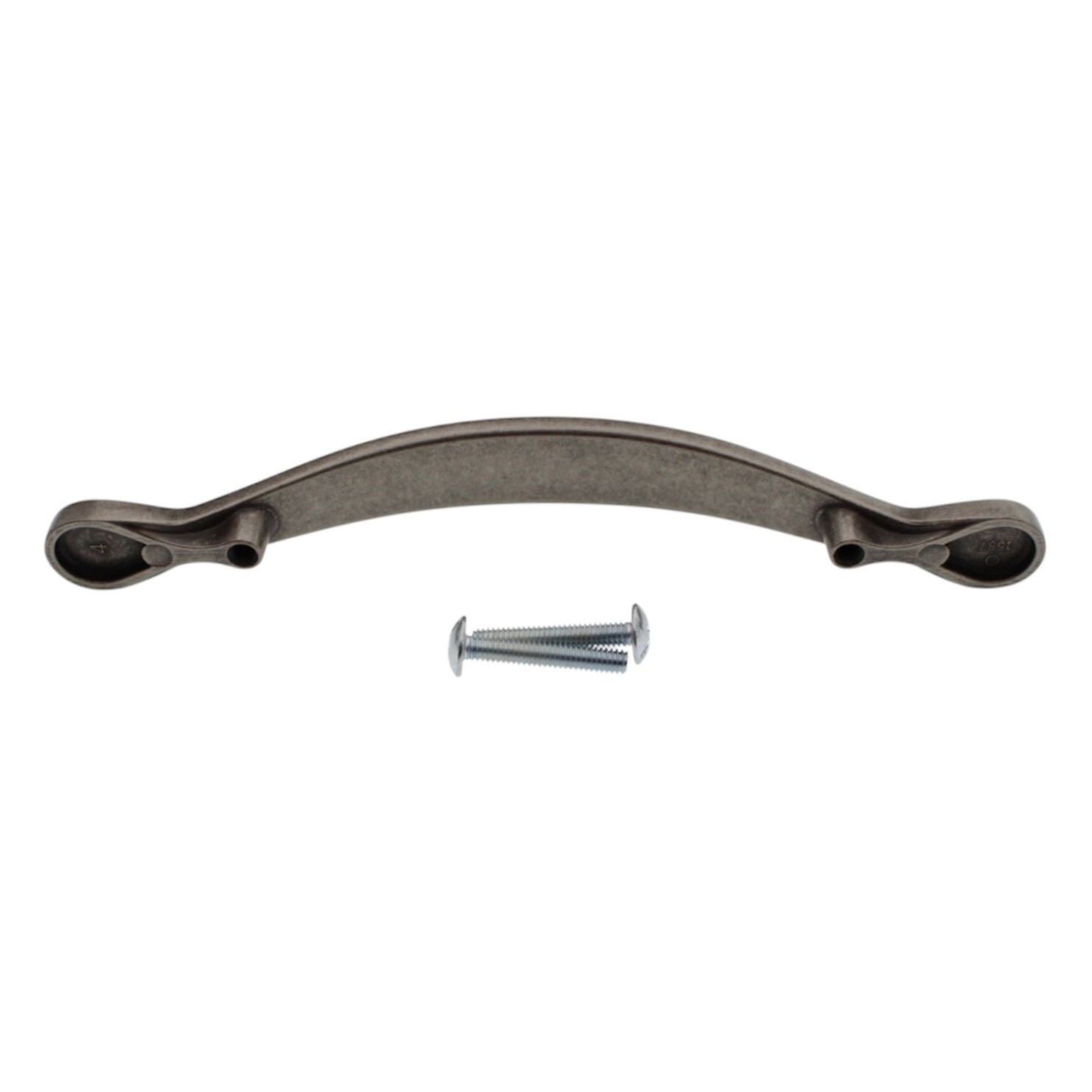 Amerock Inspirations 3 3/4" (96mm) CTC Cabinet Pull Weathered Nickel BP1587WN