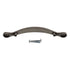 Amerock Inspirations 3 3/4" (96mm) CTC Cabinet Pull Weathered Nickel BP1587WN