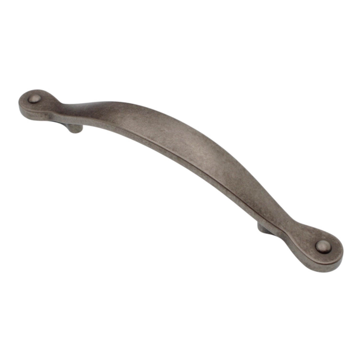 Amerock Inspirations 3 3/4" (96mm) CTC Cabinet Pull Weathered Nickel BP1587WN