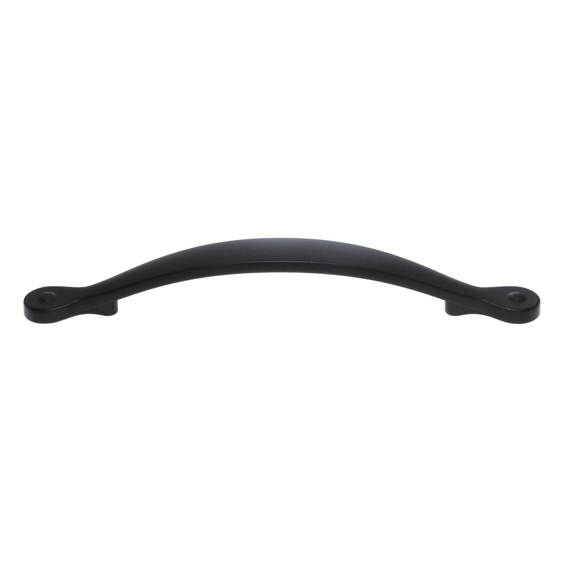 Amerock Inspirations 5 1/16" (128mm) Ctr Cabinet Arch Pull Flat Black BP1588FB