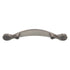 BP1590-G10 Satin Nickel 3"cc Arch Cabinet Handle Pulls Amerock Inspirations