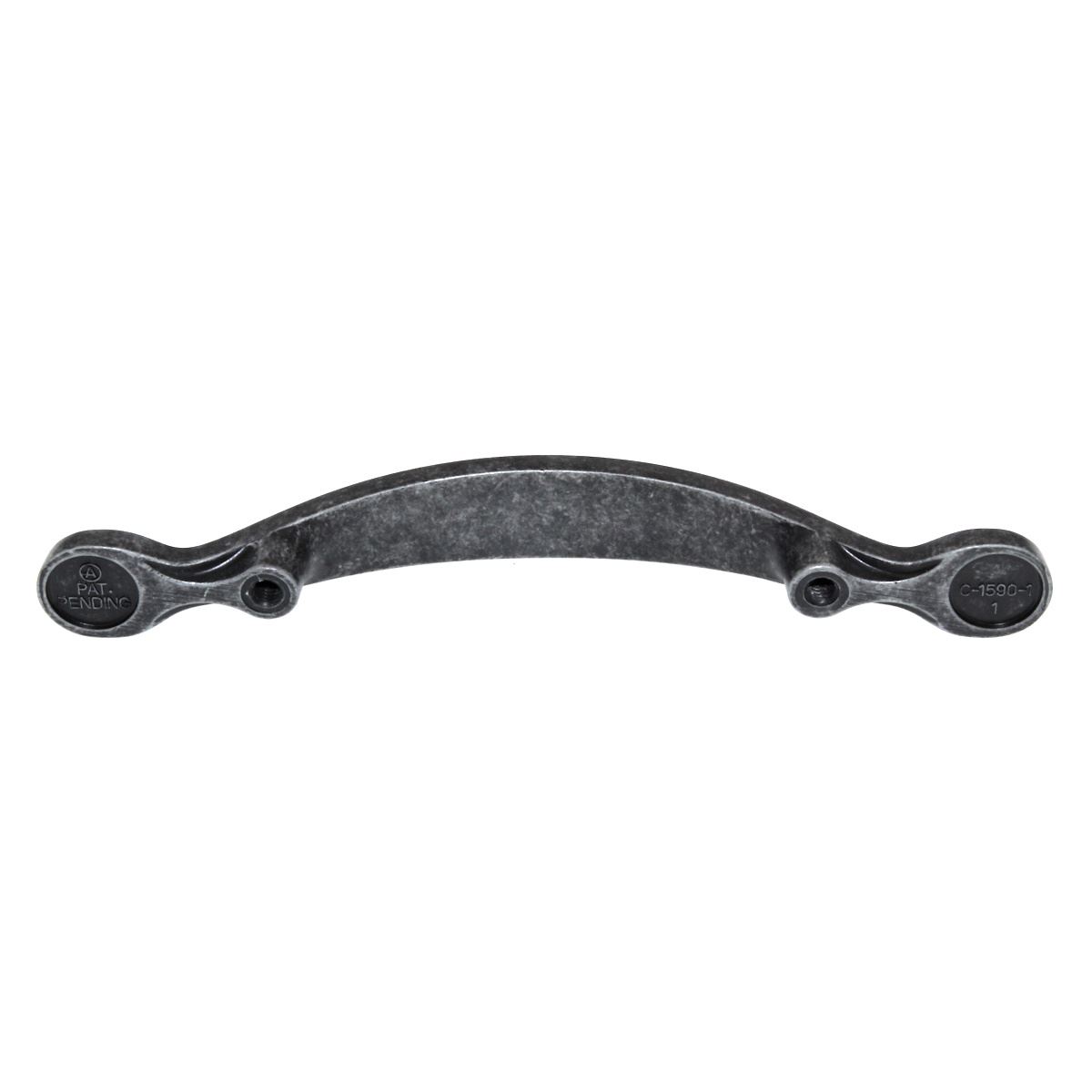 BP1590-WID Wrought Iron Dark 3"cc Cabinet Handle Pulls Amerock Inspirations