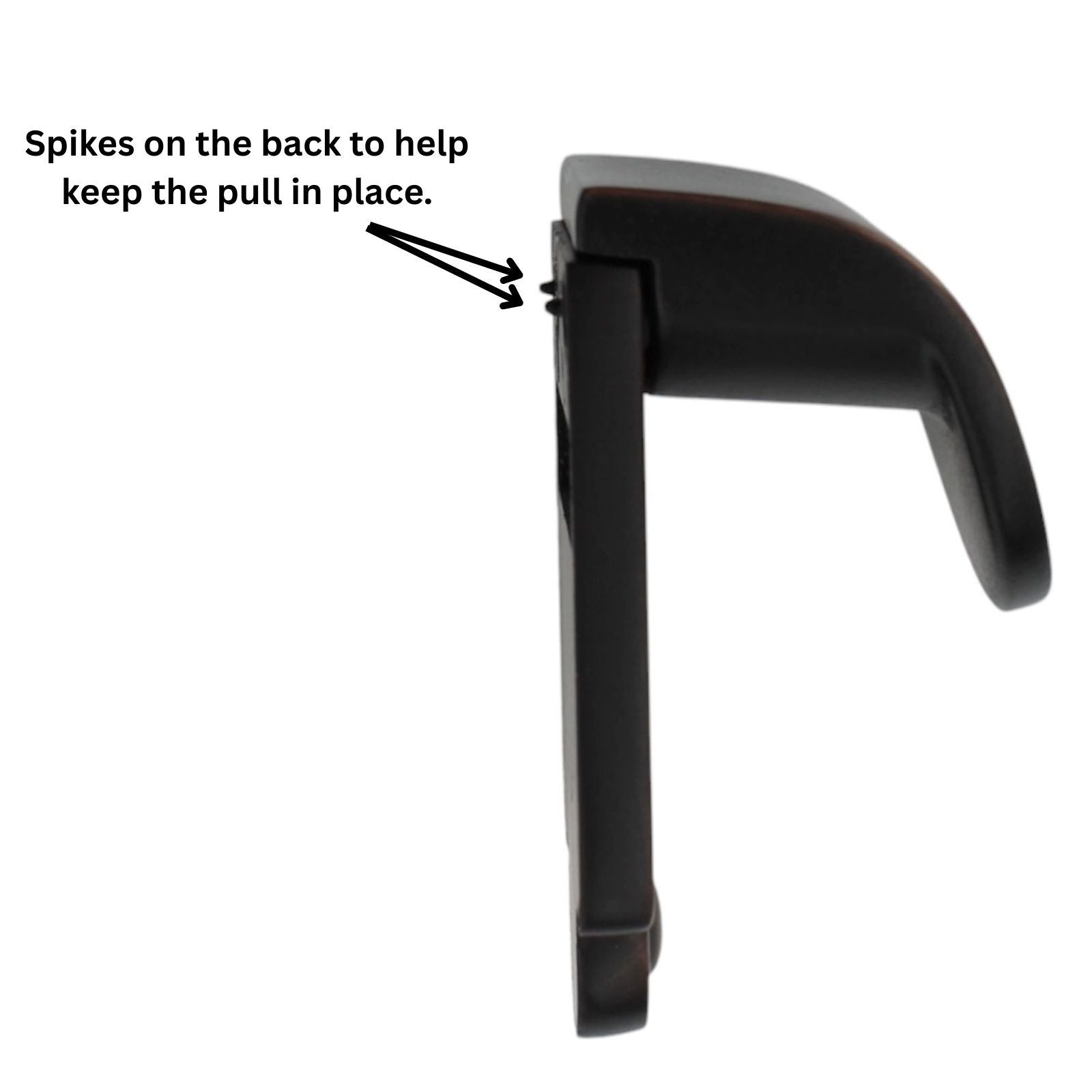 Amerock Inspirations Oil-Rubbed Bronze 2" Finger Pull Cabinet Knob  BP1593-ORB