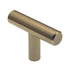Amerock Bar Pulls 1 15/16" T Bar Cabinet Knob Golden Champagne BP19009BBZ