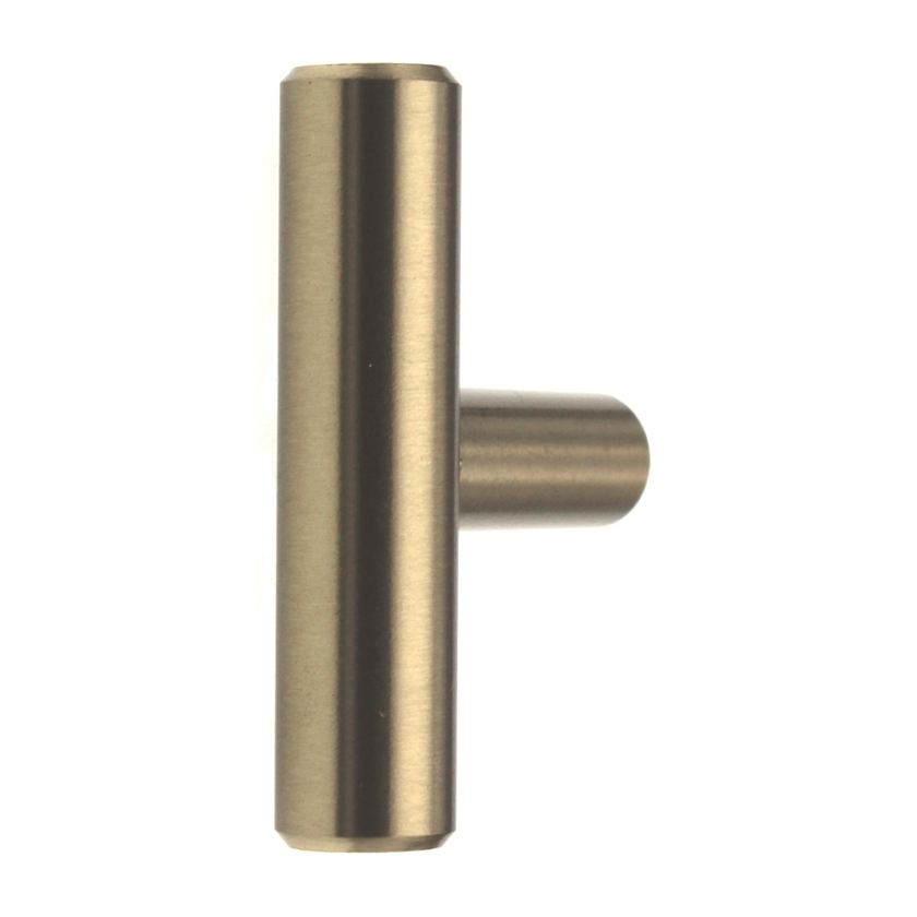 Amerock Bar Pulls 1 15/16" T Bar Cabinet Knob Golden Champagne BP19009BBZ
